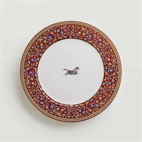 hermes dinner ware|authentic hermes plates.